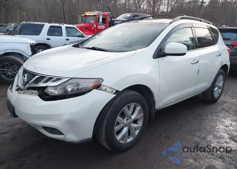 2011 Nissan Murano Sv z USA, uszkodzony, nr VIN JN8AZ1MWXBW168537